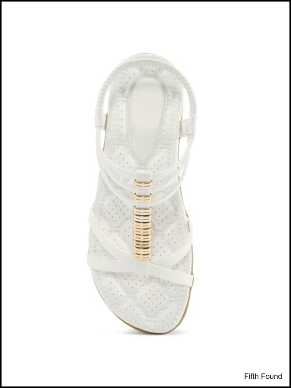 Comfortable Gladiator Sandals with Cushion Footbed - Casual Walking Strappy